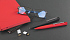 Ручка шариковая "Callisto" с флеш-картой 32Gb, покрытие soft touch, красный - Фото 2