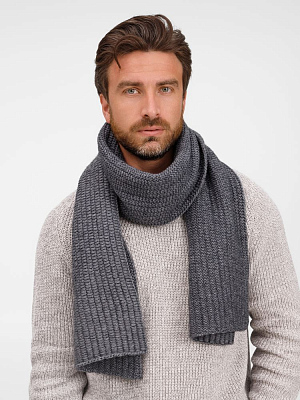 Шарф Frissonelle, серый меланж