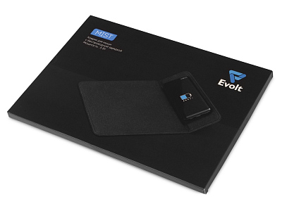 Коврик для мыши с беспроводной зарядкой Mist