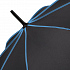 Зонт-трость Seam, голубой - Фото 3