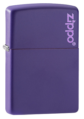 Зажигалка ZIPPO Classic с покрытием Purple Matte, латунь/сталь, фиолетовая, матовая, 38x13x57 мм (Фиолетовый)