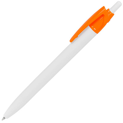 Ручка шариковая N2 (Белый, оранжевый)