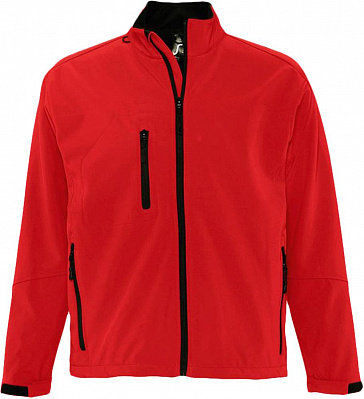 Куртка мужская на молнии Relax 340, красная (Красный)