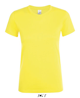 Фуфайка (футболка) REGENT женская,Лимонный S