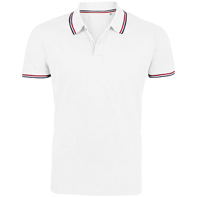 Рубашка поло мужская Prestige Men, белая (Белый)