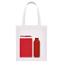Подарочный набор Medium, красный (шоппер, блокнот, ручка, термобутылка) - Фото 1