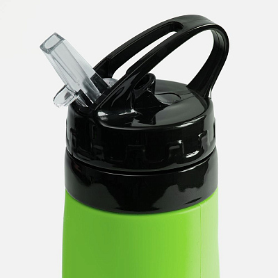 Складная бутылка для воды Langfossen, зеленое яблоко