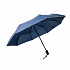 Зонт LONDON складной, автомат; темно-синий; D=100 см; 100% полиэстер - Фото 1