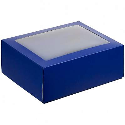 Коробка с окном InSight, синяя (Синий)