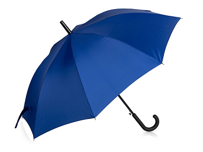 Зонт-трость Reviver  с куполом из переработанного пластика (Глубокий синий)