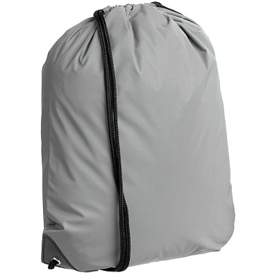 Рюкзак-мешок Manifest из светоотражающей ткани  (Серый)