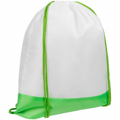 Рюкзак детский Classna, белый с зеленым (Зеленый)