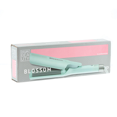 Щипцы для волос DEWAL BEAUTY Blossom 59x105 мм, светло-зеленые