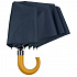 Зонт складной Classic, темно-синий - Фото 3