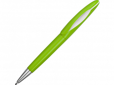 Ручка пластиковая шариковая Chink (Зеленое яблоко/белый)