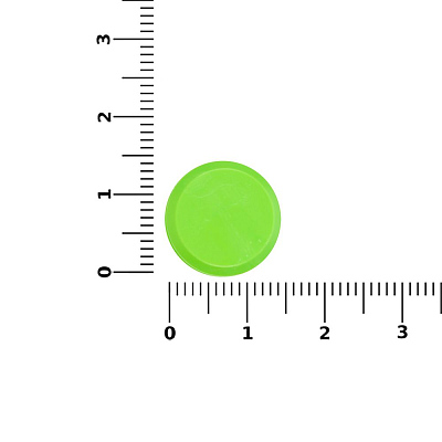 Двойной фиксатор для шнура Brogy, зеленый неон