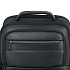 Рюкзак для ноутбука Santiago с кожаной отделкой, черный - Фото 4