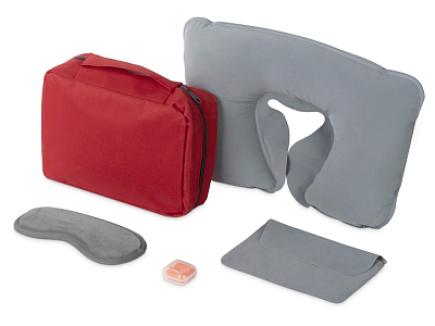 Набор для путешествий Comfy Flight (Красный)