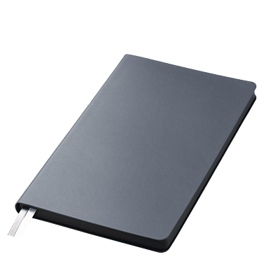 Ежедневник Мун Ривер (Moon River) недатированный, стальной