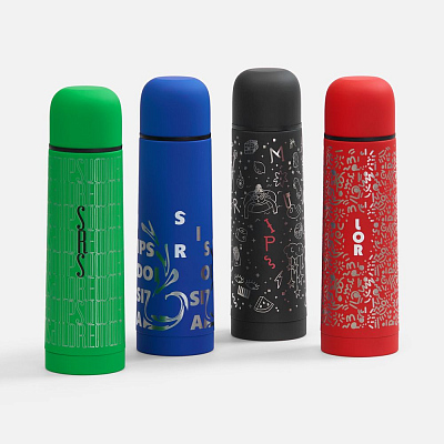 Термос Skydive, ver.2, красный