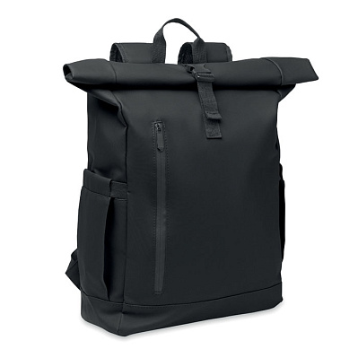 Rolltop laptop rucksack 600D (Чёрный)