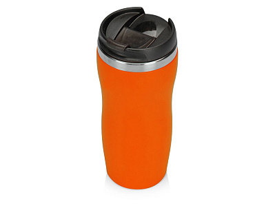 Термокружка Double wall mug С1 soft-touch, 350 мл (Оранжевый)