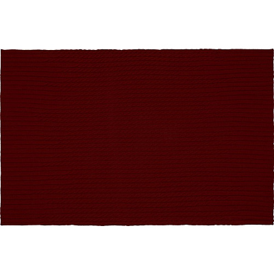 Плед Tressa, красный (бордовый)