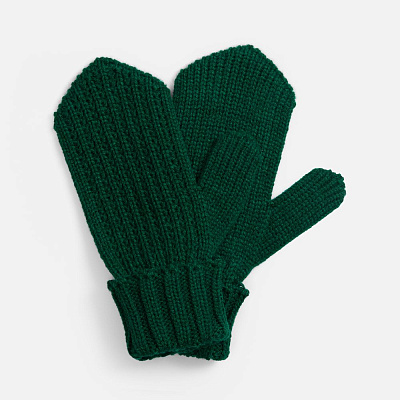 Варежки Nordkyn, темно-синие (кобальт) (Зеленый)