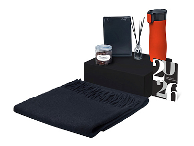 Подарочный набор Re:Harmony с палантином и термокружкой