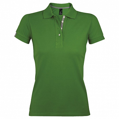 Рубашка поло женская Portland Women 200 зеленая (Зеленый)