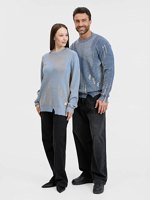 Джемпер Denim на заказ полушерсть