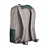 Рюкзак "Beam", серый/зеленый, 44х30х10 см, ткань верха: 100% полиамид, подкладка: 100% полиэстер - Фото 3