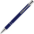 Ручка шариковая Keskus Soft Touch, темно-синяя - Фото 3