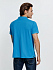 Рубашка поло мужская Virma Premium, бирюзовая - Фото 4