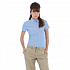 Рубашка женская с коротким рукавом Oxford SSL/women, голубой - Фото 1