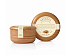 Крем для бритья Mondial "SANDALO" с ароматом сандалового дерева, деревянная чаша, 140 мл - Фото 1