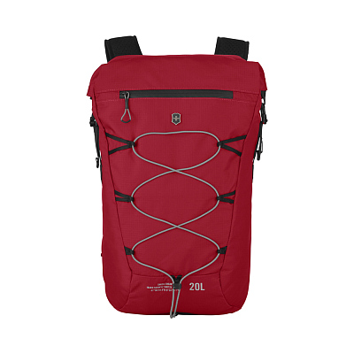Рюкзак VICTORINOX Altmont Active L.W. Rolltop Backpack, красный, 100% нейлон, 30x19x46 см, 20 л