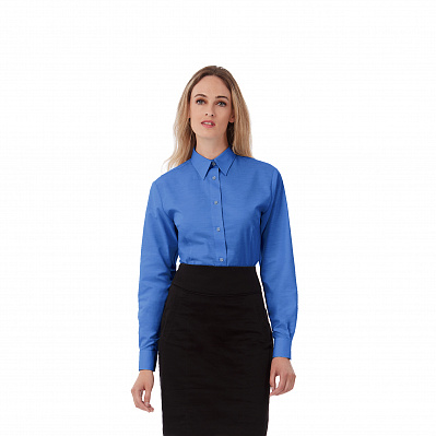 Рубашка женская с длинным рукавом Oxford LSL/women  (Синий)