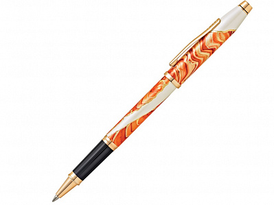 Ручка-роллер Selectip Cross Wanderlust Antelope Canyon (Белый, оранжевый)