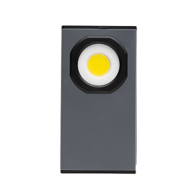 Карманный фонарик Gear X из переработанного пластика RCS, COB и LED (Серый; черный)