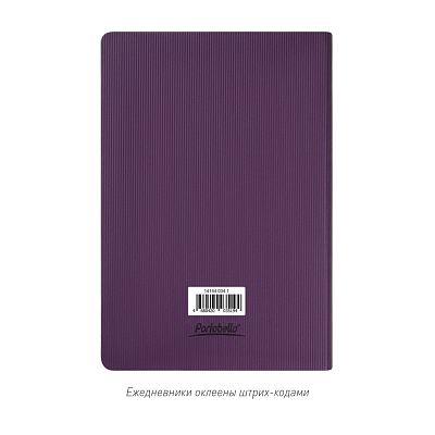 Ежедневник Rain недатированный, фиолетовый (без упаковки, без стикера)
