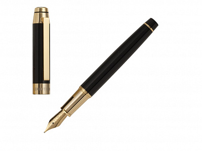 Ручка перьевая Heritage gold (Черный/золотистый)