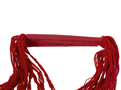 Авоська Dream из натурального хлопка с кожаными ручками, 15 л