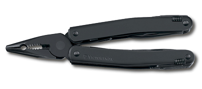 Мультитул VICTORINOX SwissTool Spirit XBS, 105 мм, 27 функций, чёрный, в нейлоновом чехле