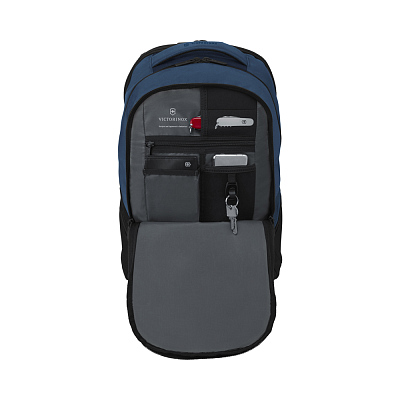 Рюкзак VICTORINOX VX Sport Evo Deluxe Backpack, синий, полиэстер, 35x25x48 см, 28 л