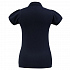 Рубашка поло женская Heavymill темно-синяя - Фото 2