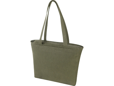 Эко-сумка Weekender, 500 г/м2 (Зеленый)