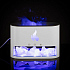 Увлажнитель-ароматизатор Fusion Blaze с имитацией пламени, белый - Фото 1