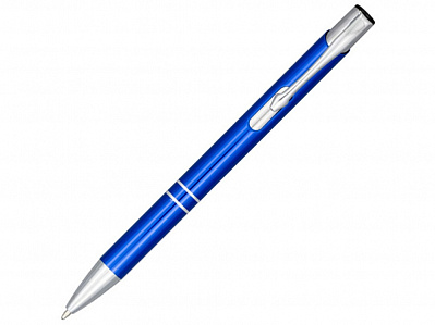 Ручка металлическая шариковая Moneta с анодированным покрытием (Синий)