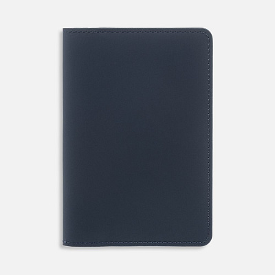 Обложка для паспорта Alaska, синяя (Синий)